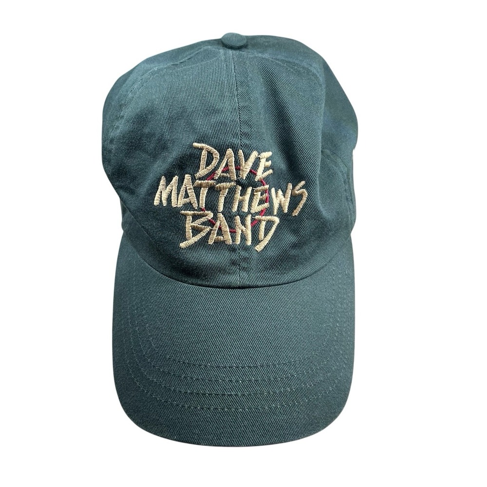 Vintage Dave Matthews Band Hat DMB Alternative Headwear 90s Y2K Strapback Cap